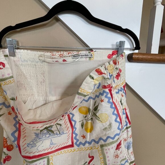 Abercrombie & Fitch Multicolor Strapless Mini Dress - Picture 5 of 5